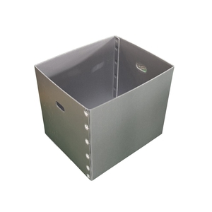 Kích Thước Tùy Chỉnh Đa Ứng Dụng Lớp Phủ UV Độ Dày PP Coro Nhựa Lưu Trữ Container <span class=keywords><strong>Box</strong></span> Với Xử Lý Và Góc Hỗ Trợ - Product Image 2