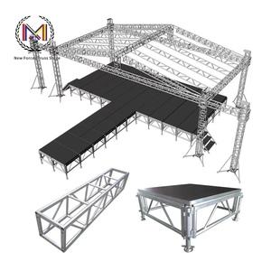 Modular Trọng lượng nhẹ tam giác vuông chiếu sáng giàn hiển thị hệ thống có thể gập lại hợp kim nhôm tường cấu trúc cho bán lẻ hộp Giàn - Product Image 3
