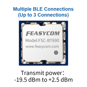 Tiny DA14531 BLE SoC Module Ultra Small Size 5.0mm GATT Client &amp; Peripheral <strong>Bluetooth</strong> 5/4.2/4.1/4.0 Module