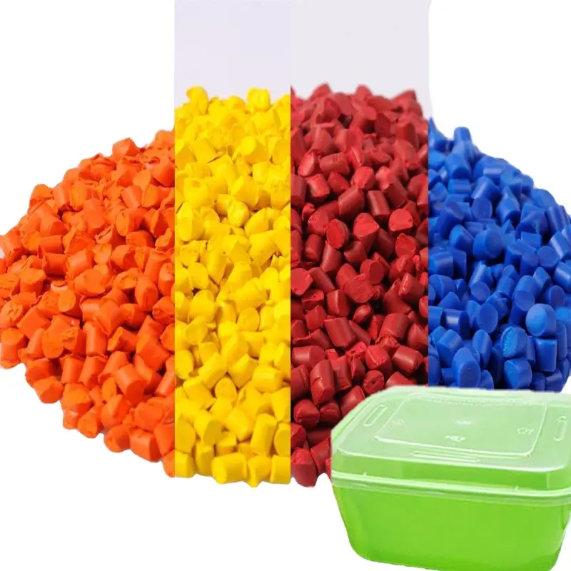 Prix du mélange maître de couleur polymère Qibo Color Masterbatch avec particules ignifuges FR pour plastique PP