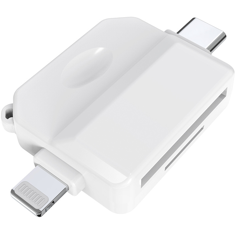 Carte TF Apple vers USB Type-C-blanc