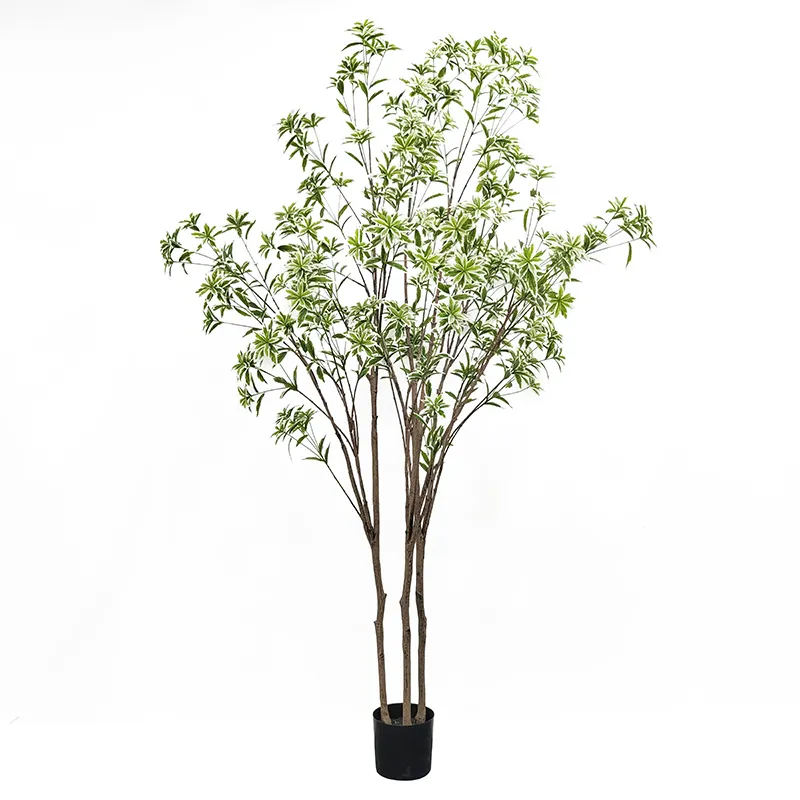 New Product 230cm Artificial Bonsai Tree Artificial Plant Faux Pieris Tree For Home Garden Landscape Ornament