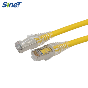 SN-PC6ASLSD-28スリム28AWG Cat6A RJ45ケーブルPVCジャケット4ペアSTPシールドFTP SFTP CAT6A銅素材カラーオプション