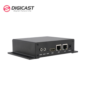 DIGICAST UDP to HLS Transcoder IPTV Video H264 to H265 HEVC Codec 9 canali RTMP Transcoder - Product Image 2
