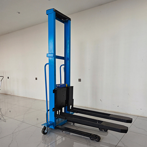 Remote Control Self Loading <strong>Stacker</strong> Forklift 0.5Ton 1Ton Portable <strong>Unloading</strong> Goods Cargo Lift <strong>Stacker</strong> Factory - Product Image 4