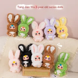 Labubu Trendy Three-Year-<strong>Old</strong> Rabbit Vinyl Doll New <strong>Style</strong> Plush <strong>Toy</strong> for Girls and Children Inspired by Frozen Character Labubu - Product Image 2