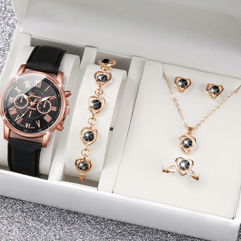 style 2 black 5pcs set