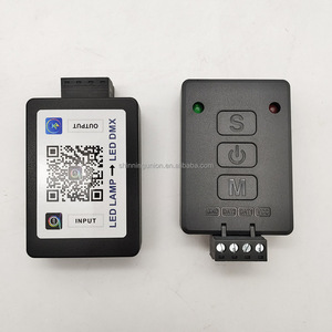 Мини DMX 512 контроллер консоли с радиочастотным адаптером дистанционного управления и приложение для телефона для сценического освещения RGBW Светодиодная лампа двигателя - Product Image 1