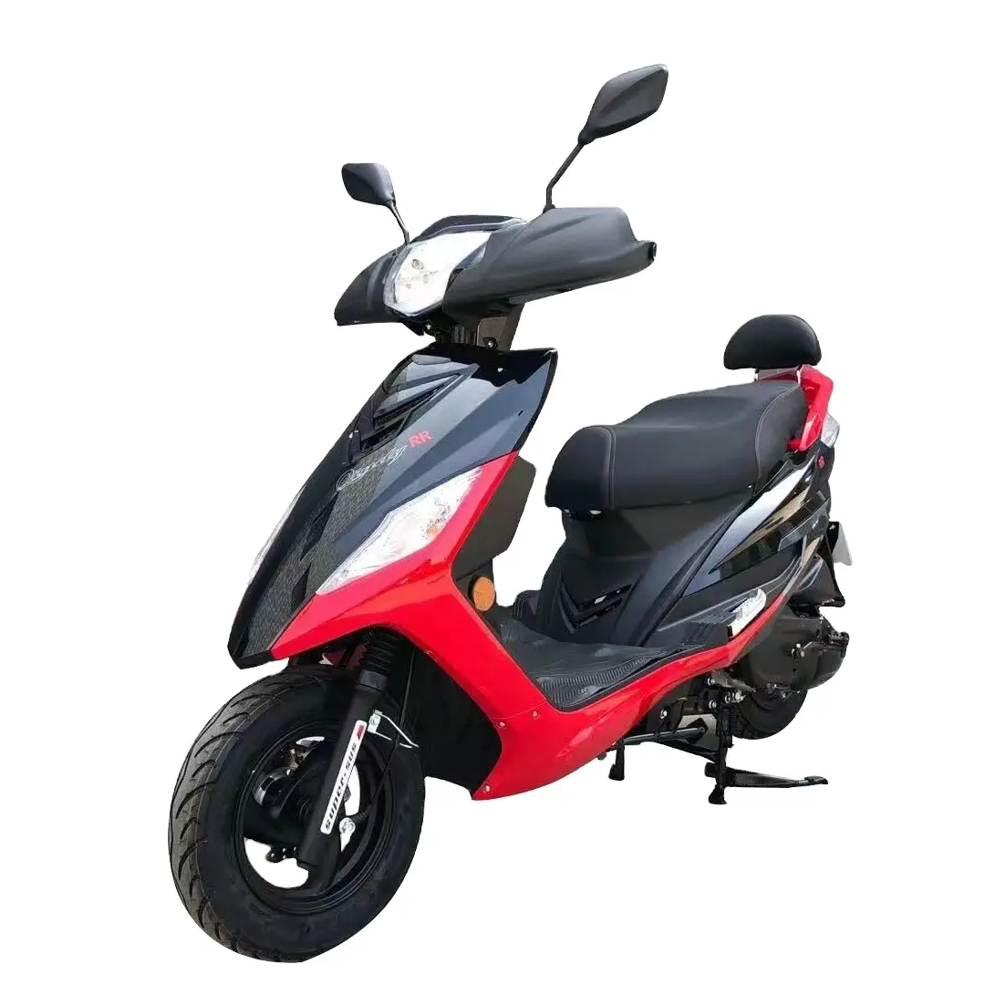 2022 سكوتر 110CC 125CC 150CC ليندي كهربائي/مستقيم ركلة البداية الخلفية تشغيل المحرك سباق دراجة نارية