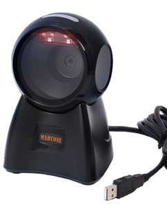 QR <strong>Code</strong> and <strong>Code</strong> 128 Barcodes 32bit Cpu Desktop Omnidirectional Barcode <strong>Scanner</strong> Supermarket Table Top Barcode <strong>Scanner</strong> - Product Image 2