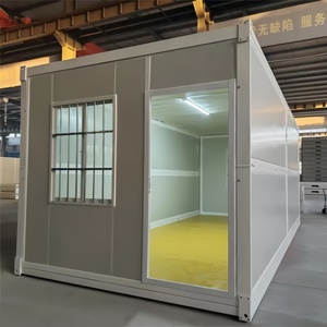 China 20ft Foldable Prefabricated Steel Structure Building Fast Fold Out Flat Pack Folding Container <strong>House</strong> - Product Image 6