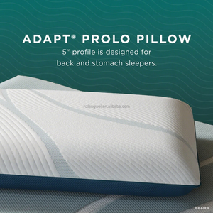 Top Tier <span class=keywords><strong>TEMPUR</strong></span> thích ứng prolo Gối 5 inch hồ sơ Ergonomic thiết kế cho lưng và dạ dày tà vẹt tăng cường giấc ngủ thoải mái - Product Image 2