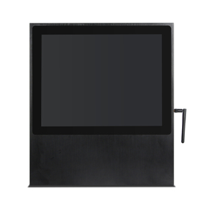 Double seite screen multifunktions computer 19 zoll touch panel pc mit lautsprecher, RFID finger drucker reader - Product Image 3