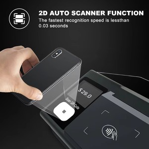 POS fábrica NB11 Venta Directa Android 13 NFC código QR pago Nueva tableta de escritorio pantalla dual efectivo sistema Android pos todo en uno - Product Image 3