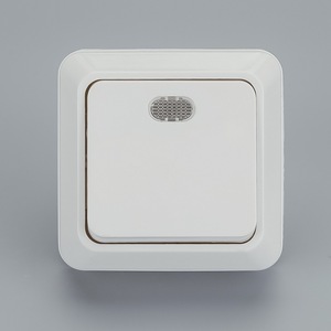 Interruttore a pulsante moderno a 1 chiave per interruttori luminosi decorativi elettrici a parete 1 gang 1 way - Product Image 4