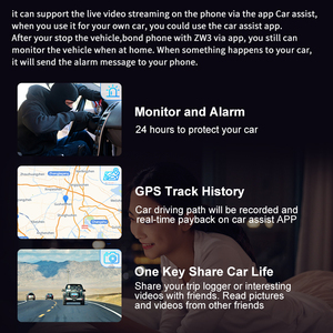 4G Lte <strong>Vehicle</strong> Car DashCam GPS Tracking AI Speed Cameras 3 <strong>Channel</strong> Dash Cam - Product Image 4