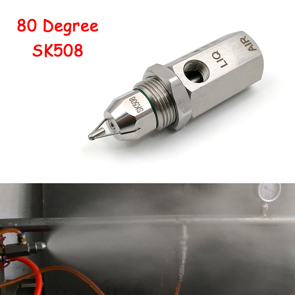 Plata: SK508 boquilla de pulverización de 80 grados