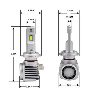 כוח גבוה 70w 9000 לומן h4 h7 9005 9006 מיני <span class=keywords><strong>led</strong></span> lumen מכוניות נורה עבור מכוניות פנסים