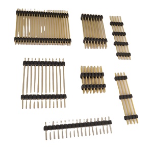 หัวต่อตัวผู้แบบตรง10-PIN 2.54มม. PCB แถวเดียวตัวเชื่อมต่อ0.5มม. - Product Image 1