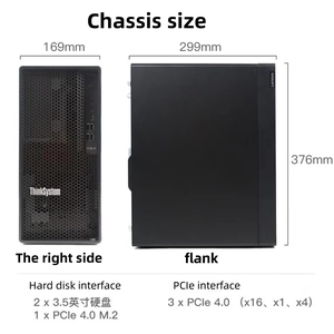 Leistungs starke und billige Tower Mini Server ST58V2 Computer Lenovo server - Product Image 5