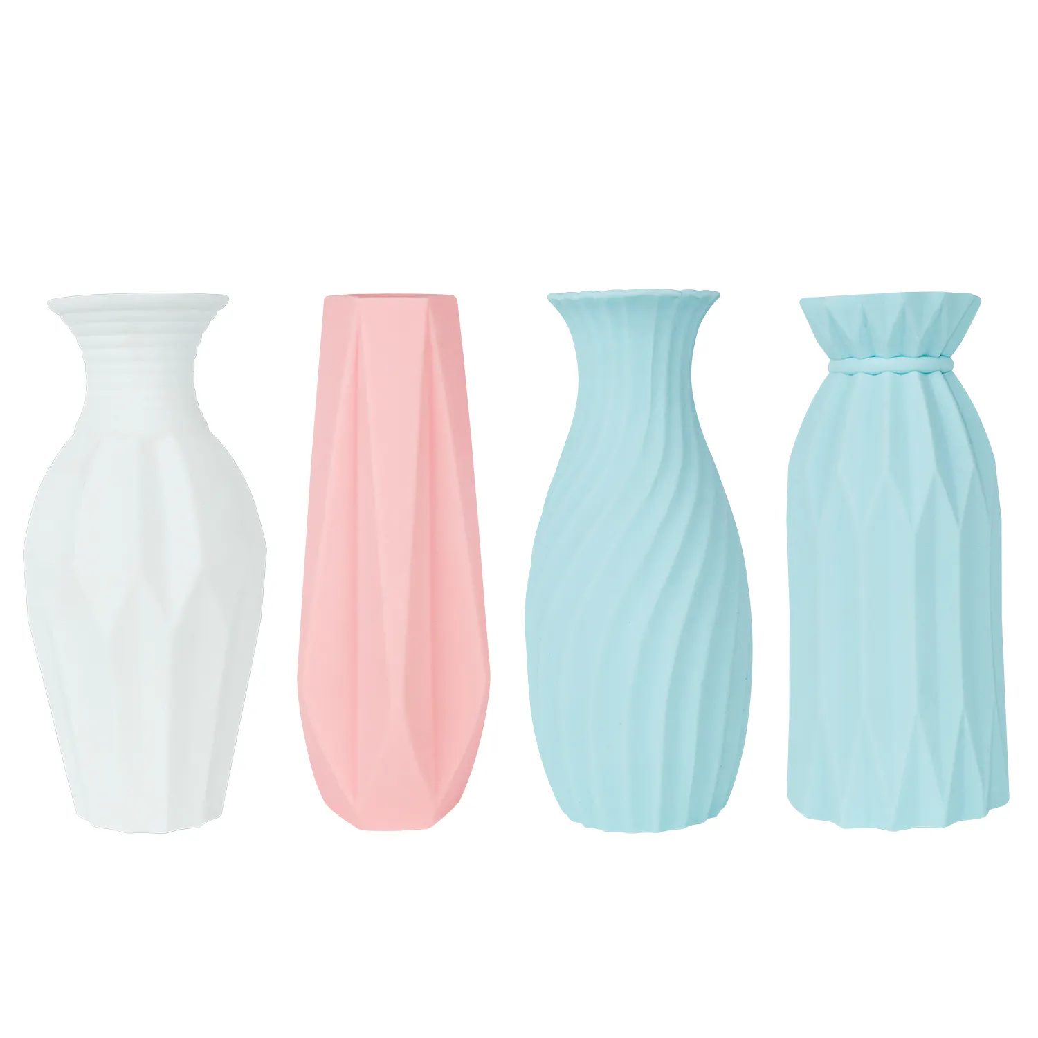 Цветочная ваза Florero De Silicona геометрической формы, Современная декоративная растительная Цветочная кастрюля, небьющаяся силиконовая Цветочная ваза