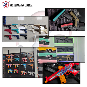 ปืน G18ไฟฟ้าของเล่นปืนฉีดน้ำพร้อมกระสุนนิ่ม2024 - Product Image 5