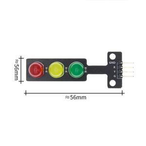 LED-Ampel modul 5V Ampel modul elektronische Lern bausteine Programmierung dIY Single Control Board
