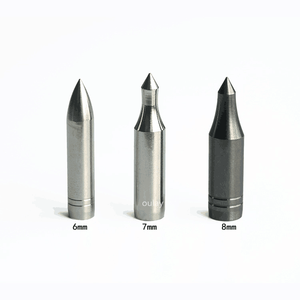 Okçuluk alan ok ipuçları puan 8mm fabrika kaynağı avcılık açık keskin döner Broadhead avcılık - Product Image 5