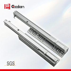 מגירה טובה מגרות שקופיות נסתרות מרכך כבד קרוב מגזי ארון מגרות המחוונים מחשכים עומס עם demping - Product Image 3