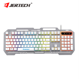 JERTECH K910 <strong>Computer</strong> <strong>Keyboard</strong> Spanish Language Teclado LED Light PC <strong>Keyboard</strong> Wired Gaming Mechanical Metal Gamer <strong>Keyboard</strong> - Product Image 2