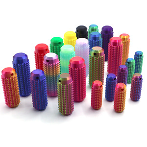 Yenilik stres giderici anahtarlık Spiky Grippie Fidget oyuncak çocuklar için inişli çıkışlı anahtarlık ağrı hafifletmek için - Product Image 4
