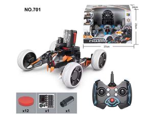 หุ่นยนต์สำหรับต่อสู้รถบังคับวิทยุพร้อมการควบคุมการยิงสี่ล้อรถม้า RC ของเล่นหุ่นยนต์ต่อสู้ - Product Image 6