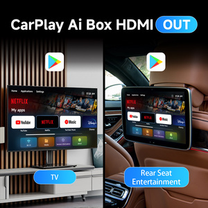 TIMEKNOW2023新しいCarplayApple Wired to Android Box AI Box MTK8コアワイヤレスCarplayAndroid Auto Adapter 4 64g - Product Image 4