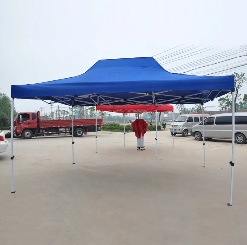 10X20 Gian Hàng Nhà Cung Cấp Thực Phẩm Tùy Chỉnh Với Sợi Wall Gazebo Canopy Tent
