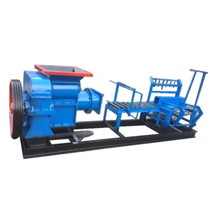 红土制砖机价格红土泥粘土中空自动砖砖真空挤出机砌块机械 - Product Image 4