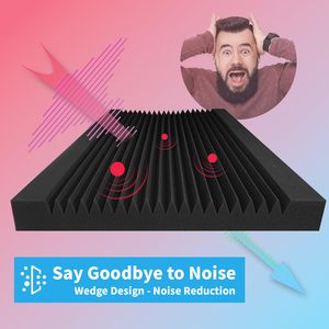 Mật độ cao chống cháy Acoustic bọt wallboard thiết kế thanh lịch cho rạp hát tại nhà Hiện Đại Văn Phòng phòng ngủ ngoài trời giảm tiếng ồn - Product Image 4