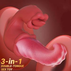 เครื่องสั่นแบบ4 in 1ที่สั่นลิ้นสั่นสั่นบริเวณปากสั่นบริเวณปุ่มดูดของเล่นทางเพศสำหรับผู้ใหญ่ - Product Image 6