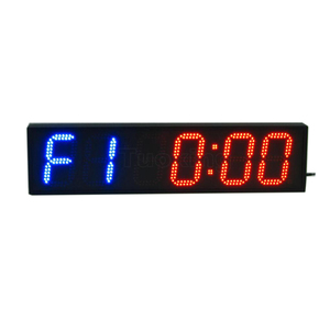 6 pollici 6 cifre LED guantoni da boxe timer palestra orologio timer - Product Image 6