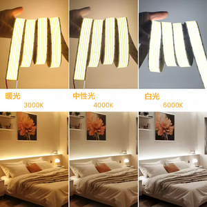 แถบไฟ LED 1600 COB ที่มี5แถวความหนาแน่นสูง30มม. สวิตช์ควบคุมไฟในอุตสาหกรรมสำหรับใช้ในคลังสินค้า - Product Image 4