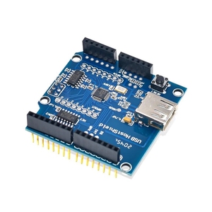 <strong>USB</strong> <strong>Host</strong> Shield 2.0 for <strong>Arduino</strong> UNO MEGA ADK Compatible for Android ADK DIY Electronic Module Board