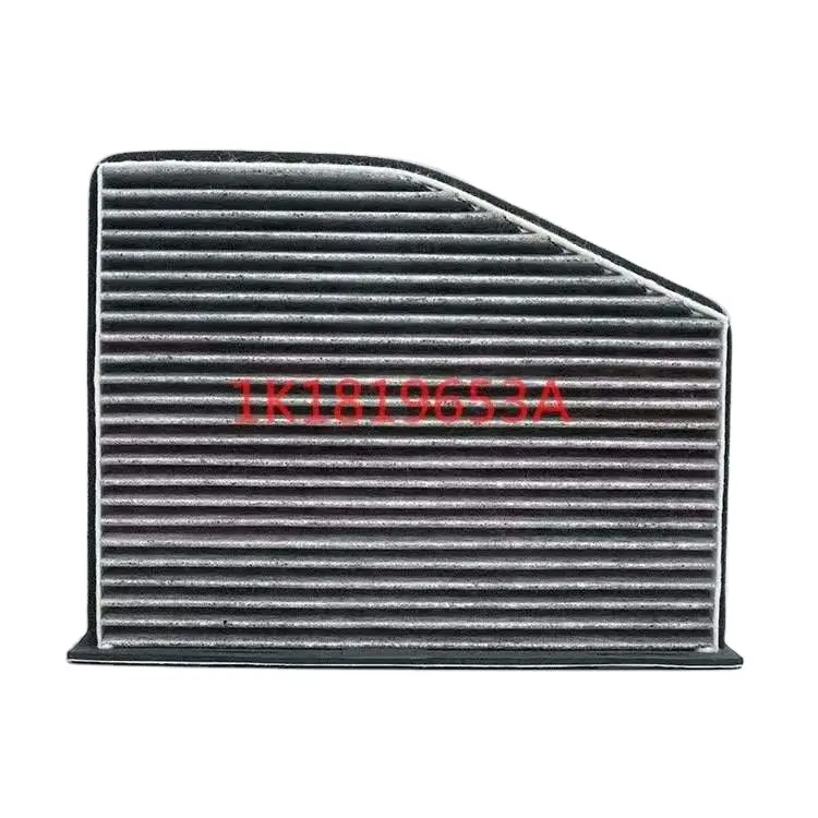 True active carbon cabin air filter for VW for AUDI i for SEAT for SKODA for CADDY for PASSAT for TIGUAN 1K1819653A