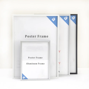定制艺术墙装饰铝框，A3 A4相框海报框 - Product Image 4