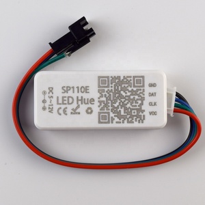 SP110E Mini Smart APP Controller 5-24V LED Pixel Controller RGB-Streifen leuchten Individuell programmier bare WS2813 WS2815 Dimmer - Product Image 1