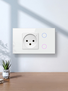 AVATTO Wifi 1Gang <strong>2</strong> Gang Smart Home Wall Plugs with <strong>Switch</strong> Socket Smart Tuya Israel Standard Sockets and <strong>Switch</strong> - Product Image 2