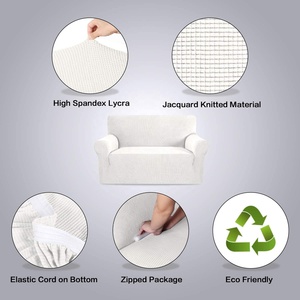Funda de sofá para reposabrazos, reposacabezas a prueba de agua, para perros, COPRO, divano, elástica, 6 asientos, xl, para muebles de sala de estar - Product Image 4
