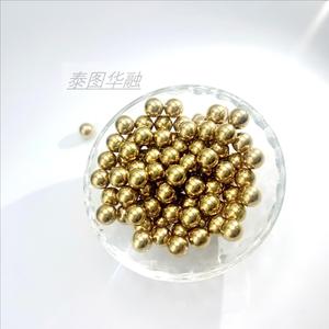 高精度1mm-12mm固体真鍮ボールカスタム中国製真鍮ベアリングボール