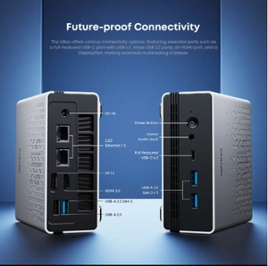 CHUWI UBox Mini-PC Ry Zen 6600H Prozessor 6 Kerne AMD CPU 16GB RAM 512GB SSD Win11Desktop Computer PC 4K WIFI 6 für MiniPC-Spiele - Product Image 6