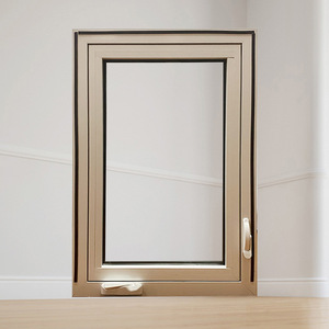 Modern Design Aluminum Exterior Vertical Sliding Double Single Hung <strong>Windows</strong> Screen American Replacement Top Hung <strong>Sash</strong> <strong>Window</strong> - Product Image 2