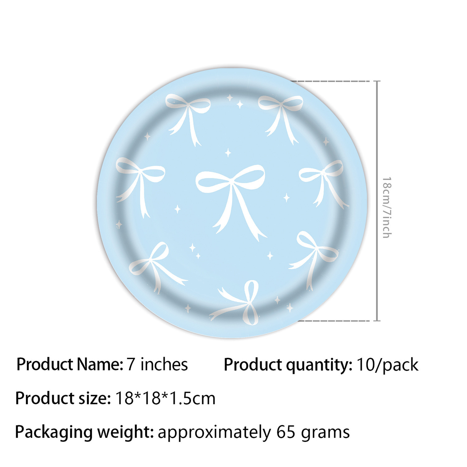 7 pouces plaque 10p-bow