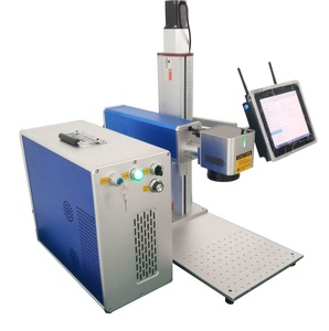 Tragbare geteilte JPT M7 Mopa 60w Faserlaser beschriftung maschine mit Computers teuerung system/JPT LP 50w Faserlaser beschriftung maschine - Product Image 1
